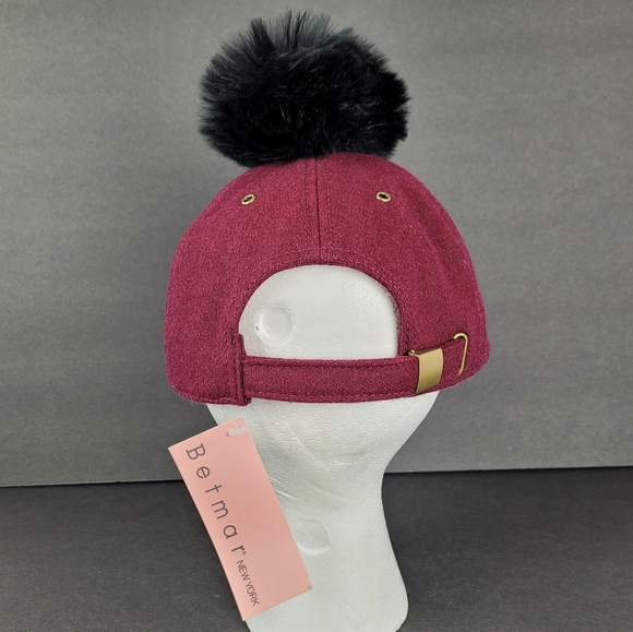 Betmar Pom Pom Cap Hat NEW - Picture 4 of 8